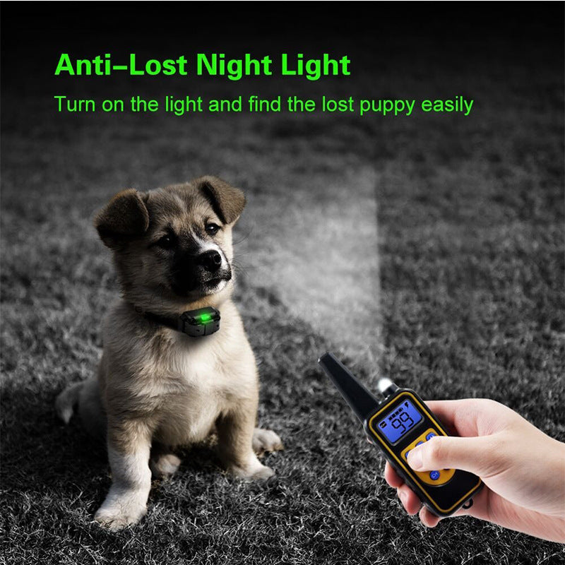 "Remote Control Dog Training Collar – Safe & Effective Behavior Training"