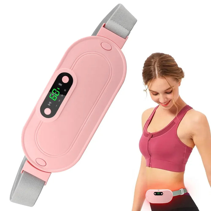 Menstrual Heating Pad Organic Period Pain Relief Device Heat Massage Belt