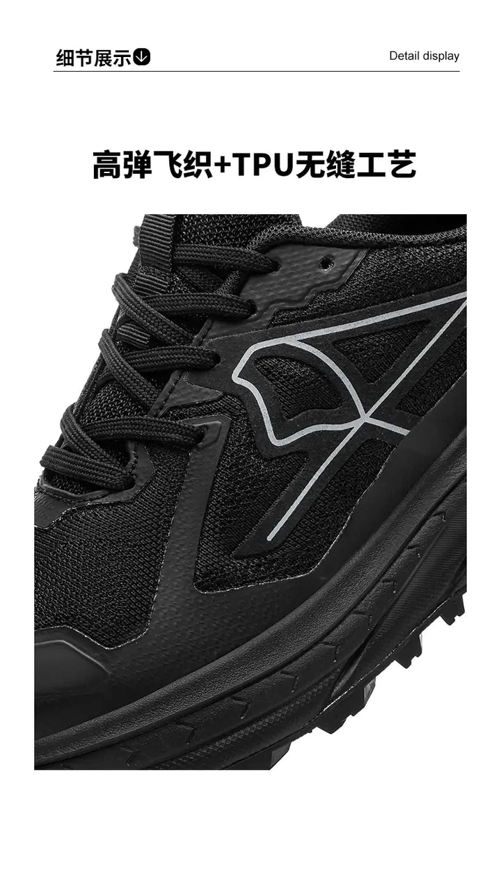 Casual Sneakers Men Comfortable Breathable Soft Flat Low-top Casual Shoes Men Anti-slip Lace-up Outdoor Hiking Shoes Men