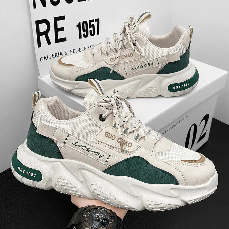 Men Summer Mesh Sports Shoes Low-top Casual Vulcanized Shoes Men Soft Comfortable Breathable Sneakers for Men Zapatillas Hombre