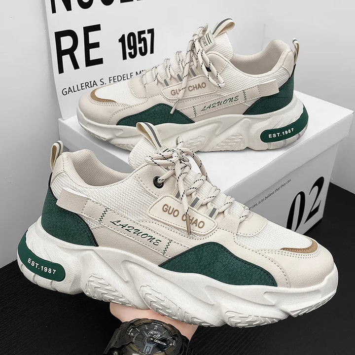 Men Summer Mesh Sports Shoes Low-top Casual Vulcanized Shoes Men Soft Comfortable Breathable Sneakers for Men Zapatillas Hombre