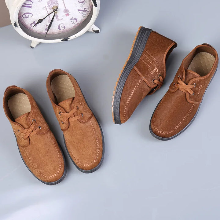 Men Casual Shoes Breathable Loafers Sneakers 2023 New Fashion Comfortable Flat Handmade Retro Leisure Loafers Shoes Men Shoes