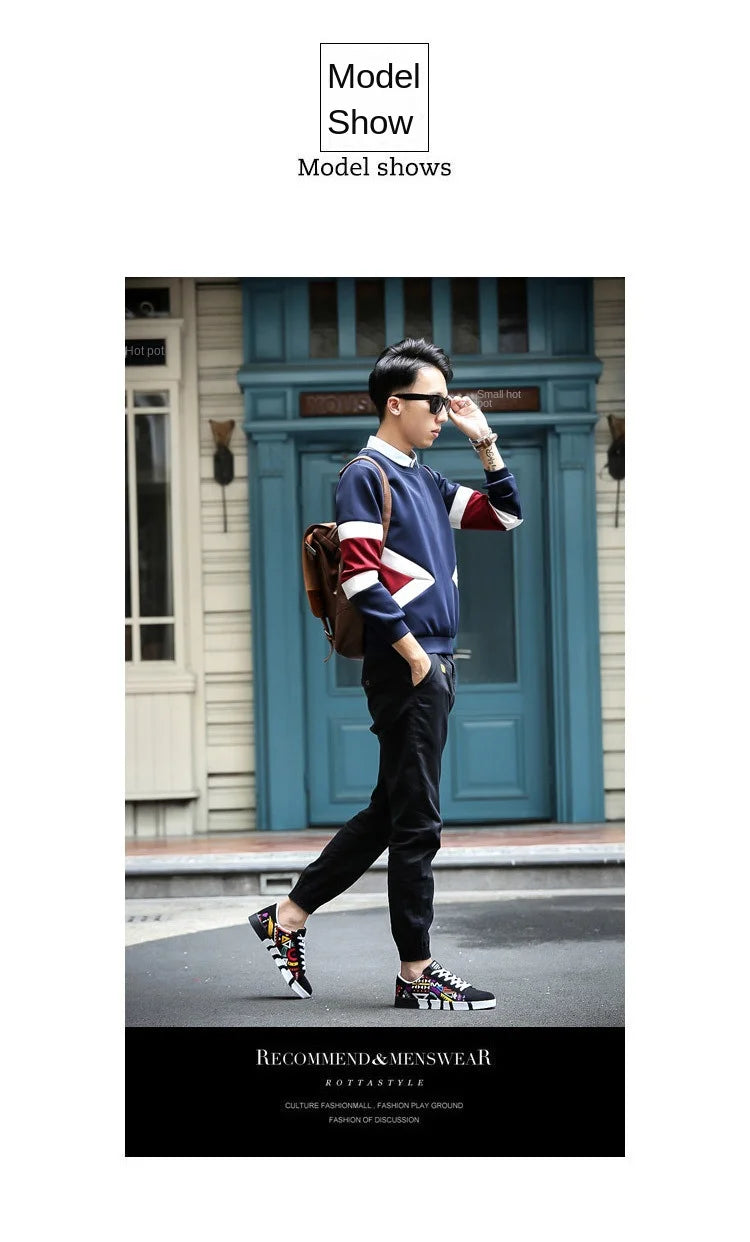 New Men Canvas Shoes Casual Flats Shoes 2024 Summer Fashion Comfortable Man Sneakers Non Slip Breathable Skateboard Shoes
