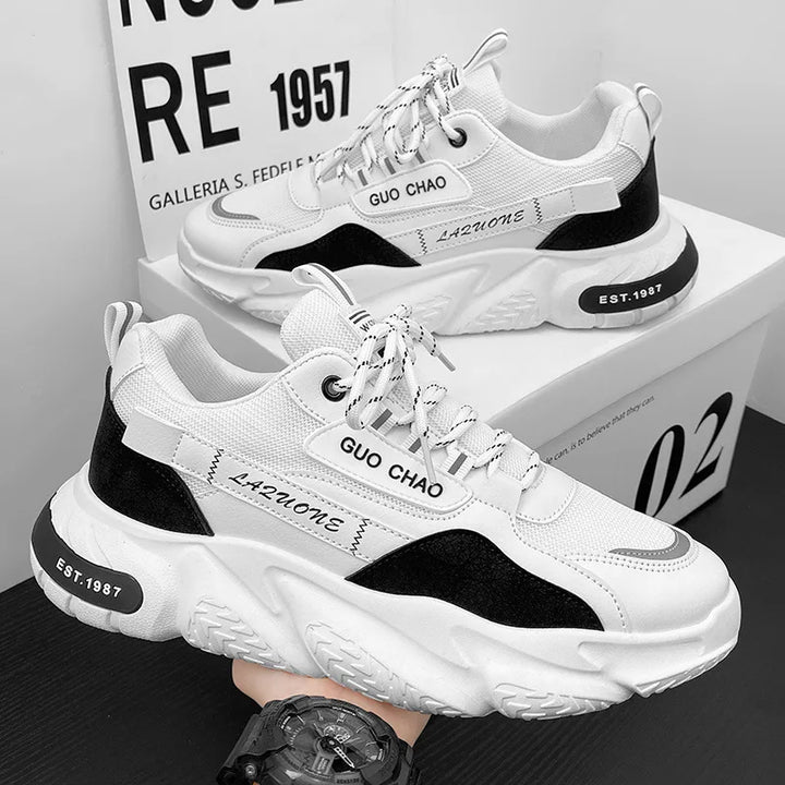 Men Summer Mesh Sports Shoes Low-top Casual Vulcanized Shoes Men Soft Comfortable Breathable Sneakers for Men Zapatillas Hombre